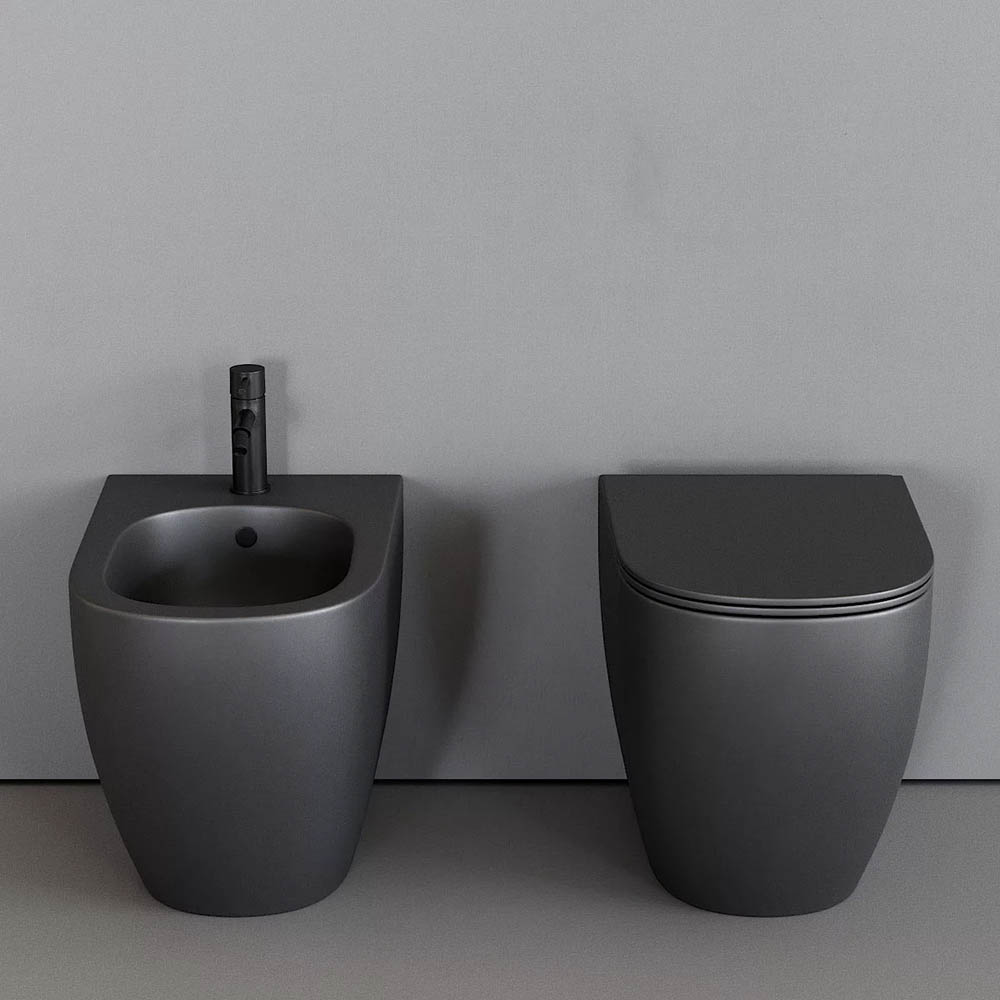 Wc a terra senza brida Pin Nic Design