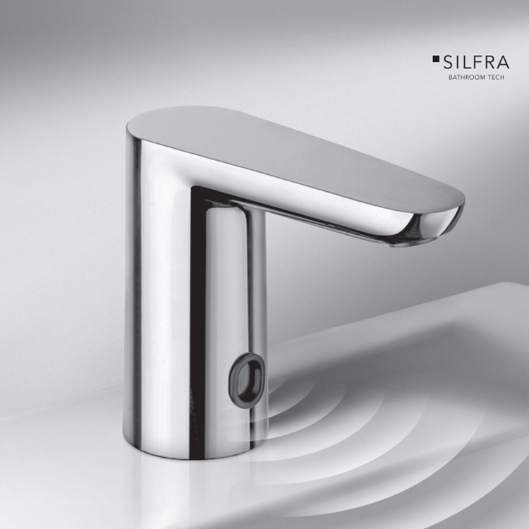 Rubinetteria elettronica a batteria Silfra CRISTINA (CRI QT 330)
