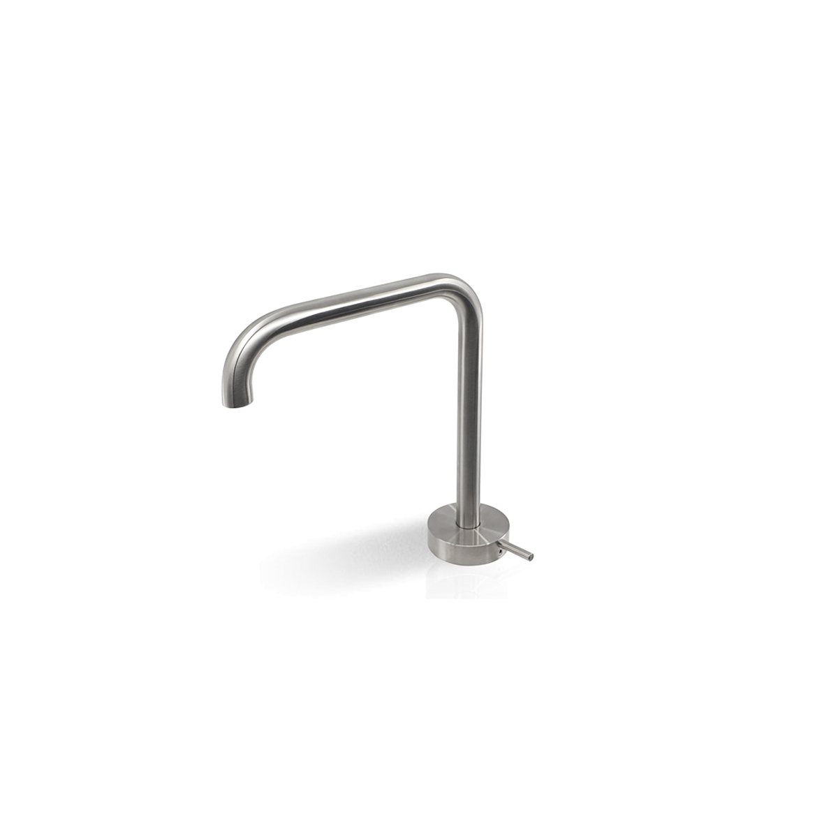 Miscelatore lavabo monoforo con canna L.170 mm Round Linki
