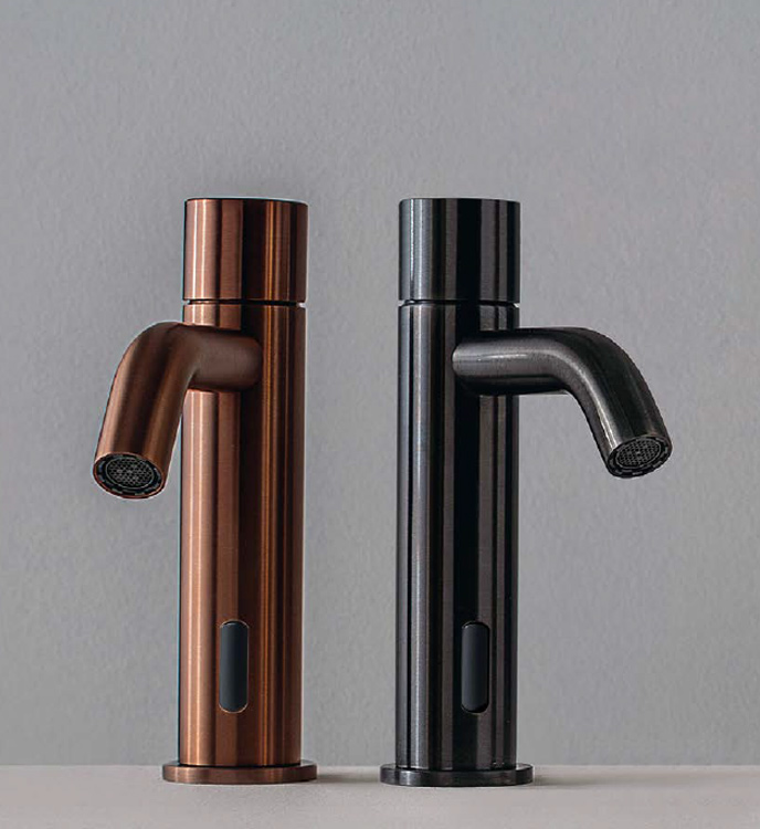 Rubinetto elettronico meccanico per lavabo 40mm Treemme