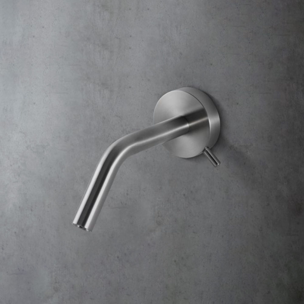 Miscelatore lavabo a parete L.125 mm Round Linki