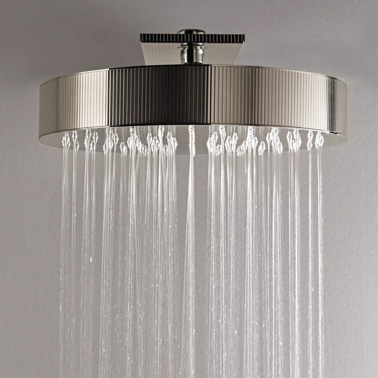 Soffione doccia tondo a parete Ios e Kea Treemme