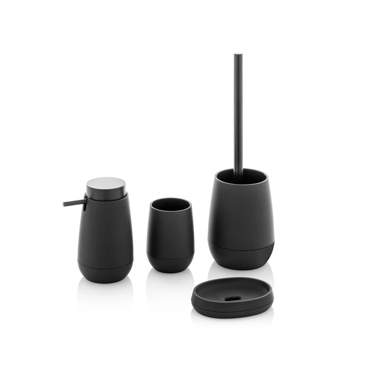 Set accessori bagno Vogue Nero matt