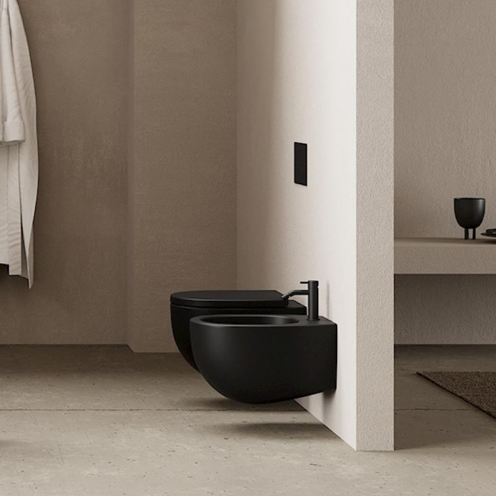 Bidet sospeso Milk Nic Design