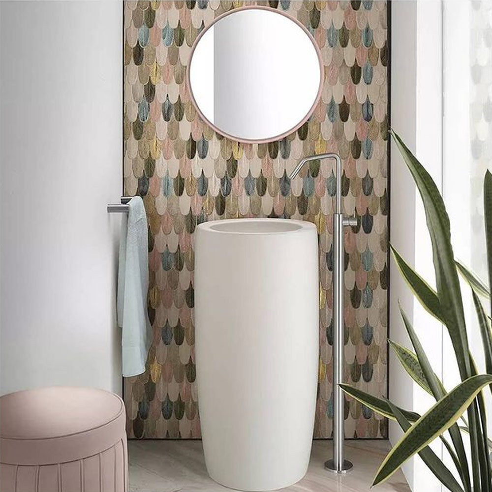 Lavabo freestanding beige opaco Spot AeT Italia