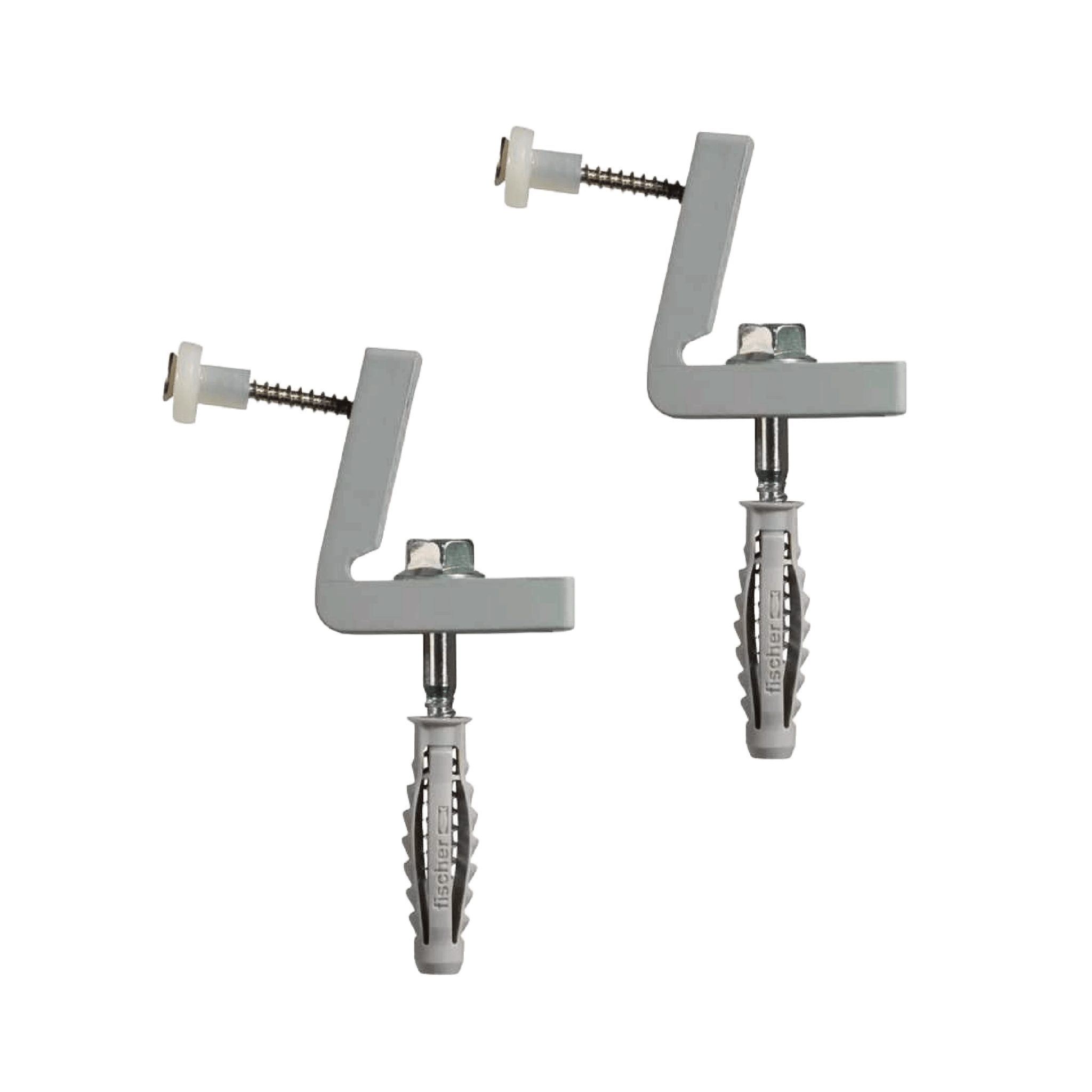 Coppia Di Staffe Fissaggio Per Sanitari a Terra Fisher 10 mm