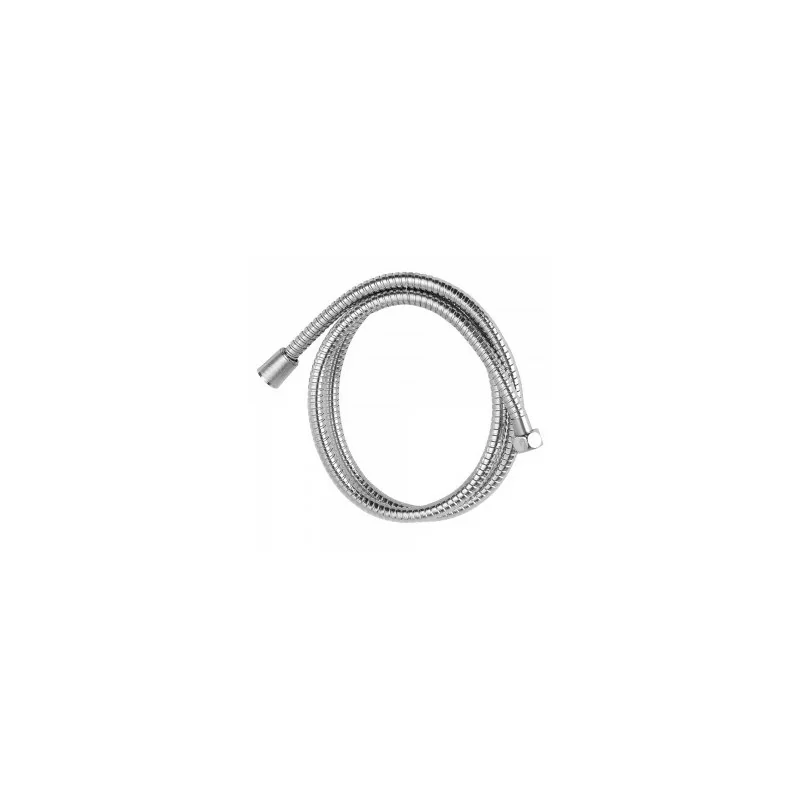 Flessibile Doccia 150 cm Acciaio Cromo Feridras Linea Hidra doppia aggrafatura