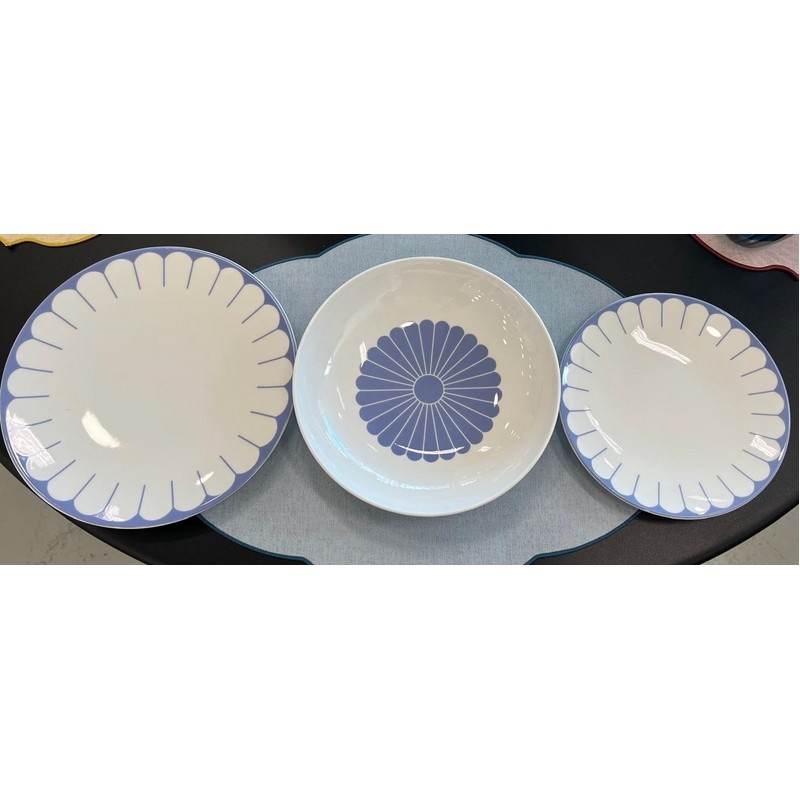 FLEUR BLEU SERVIZIO PIATTI DA TAVOLA DA 18 PZ VILLEROY & BOCH