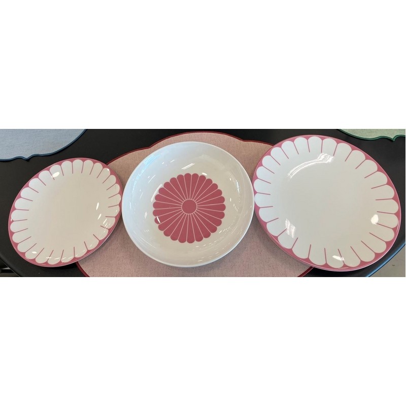 FLEUR CASSIS SERVIZIO PIATTI DA TAVOLA DA 18 PZ VILLEROY & BOCH