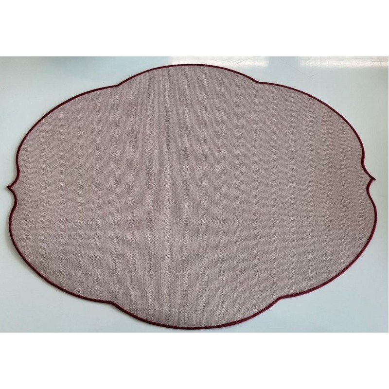 FLOWERS ROSA TOVAGLIETTA MAT.PU PLACEMAT 48X35 CM. GUZZINI