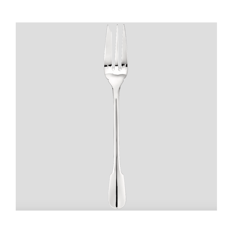 Forchetta a servire Christofle Cluny in metallo argentato cm 27,5