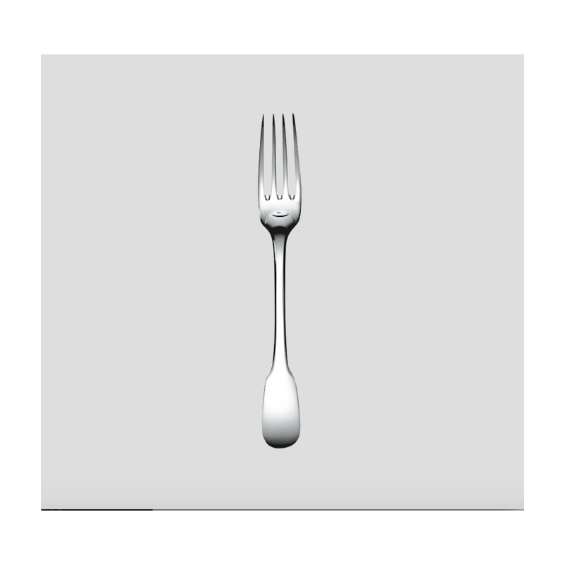 Forchetta frutta Christofle Cluny in metallo argentato cm 17