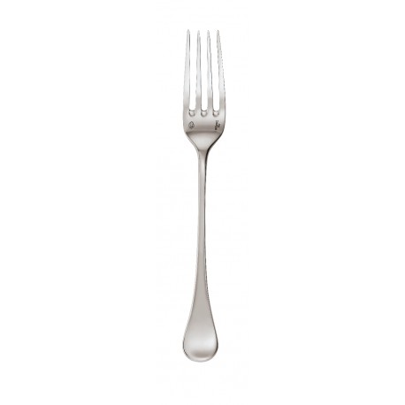 Forchetta tavola Sambonet Queen Anne silver plated