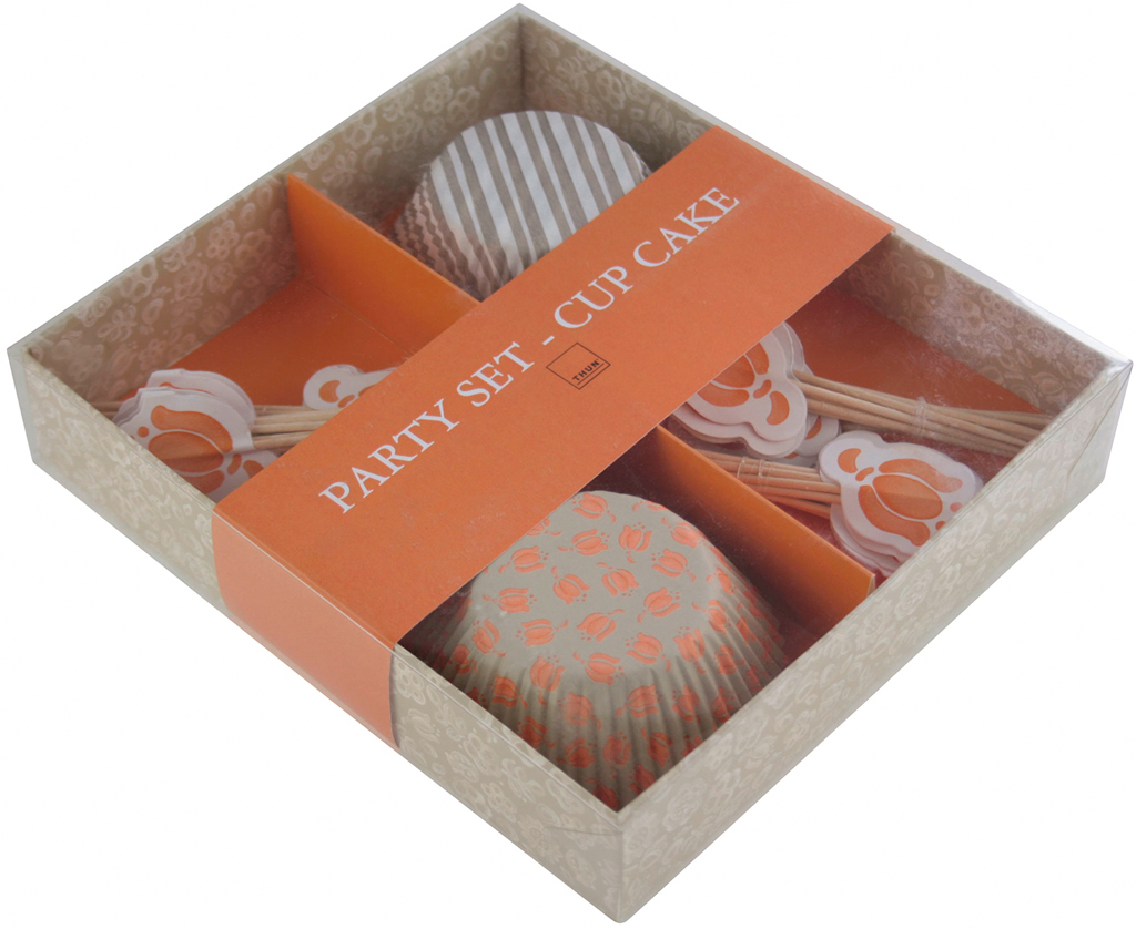 Formine per muffin Allover tulip