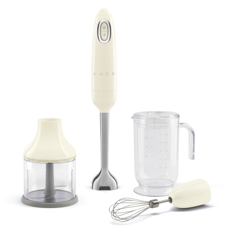 Frullatore ad immersione Smeg crema con accessori