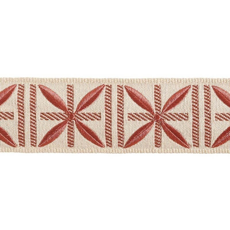 Gallone brodé Delphine 55 mm  Houlès