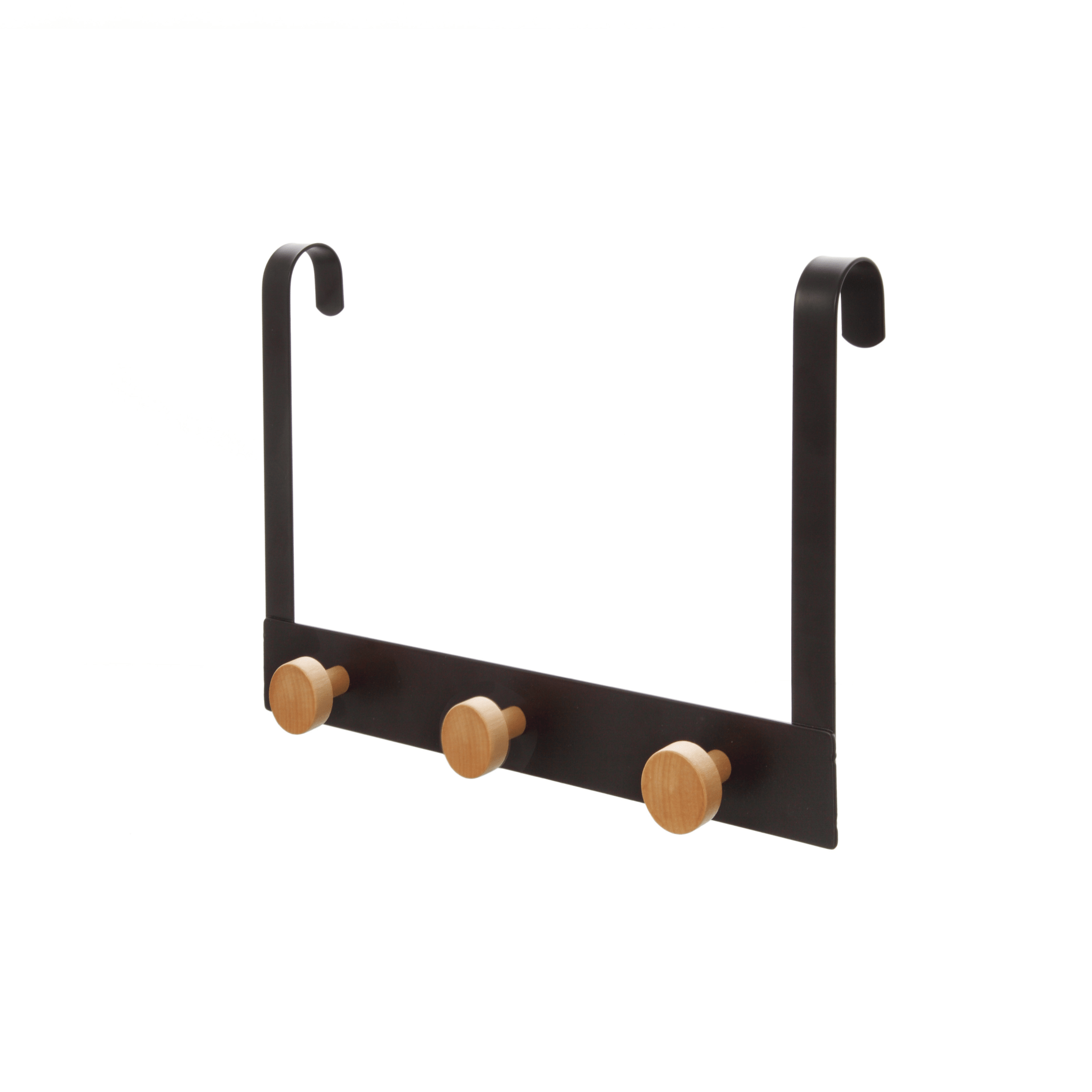 Gancio Triplo D'Appoggio Feridras "Haiti" Nero/Bambù