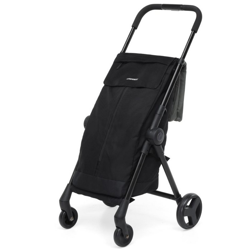 GO FAST CARRELLO SPESA NERO FOPPAPEDRETTI