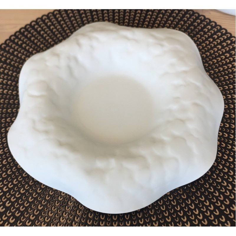 GOURMET BOWL PIEGATO Ø 29 H 3 CM. SENZA SMALTO MATERIA SUMISURA