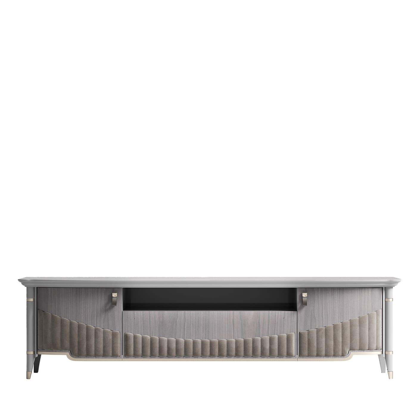 Credenza Niven a 2 porte, grigio