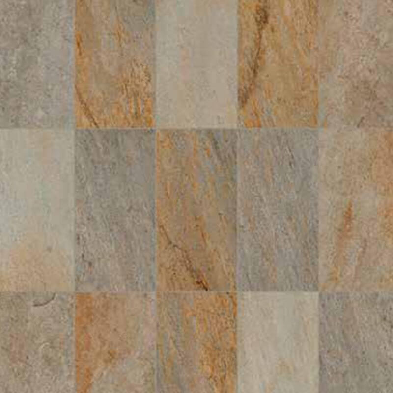 Gres Porcellanato Effetto Pietra Grip 21x42 Mix Out Barge - Cotto Petrus