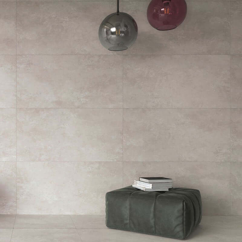 Gres Porcellanato Effetto Cemento 60x120 Aragona Fresco - Naxos