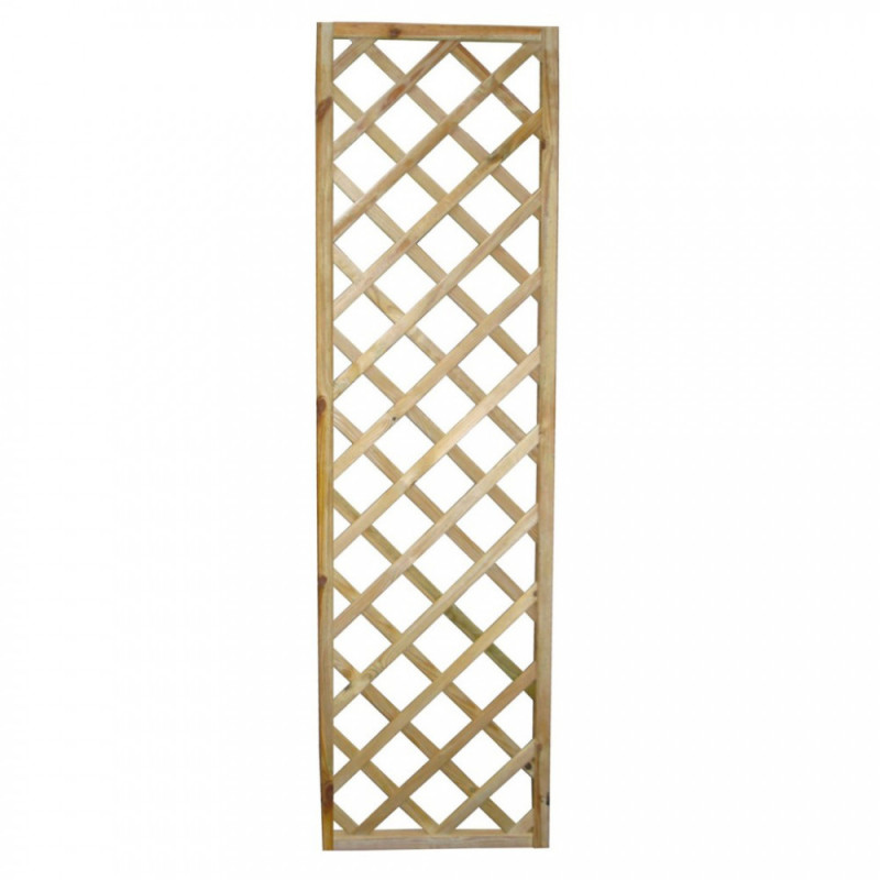 Griglia in legno pino da giardino terrazzo 40x180 cm