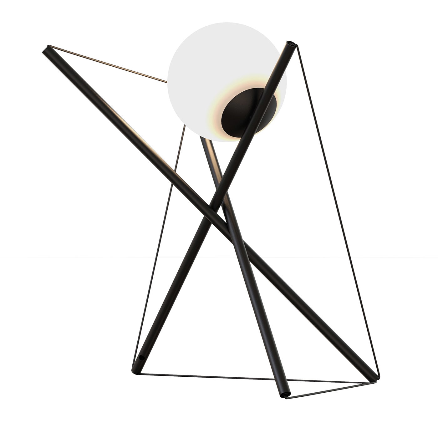 ED057 Lampada da tavolo nera