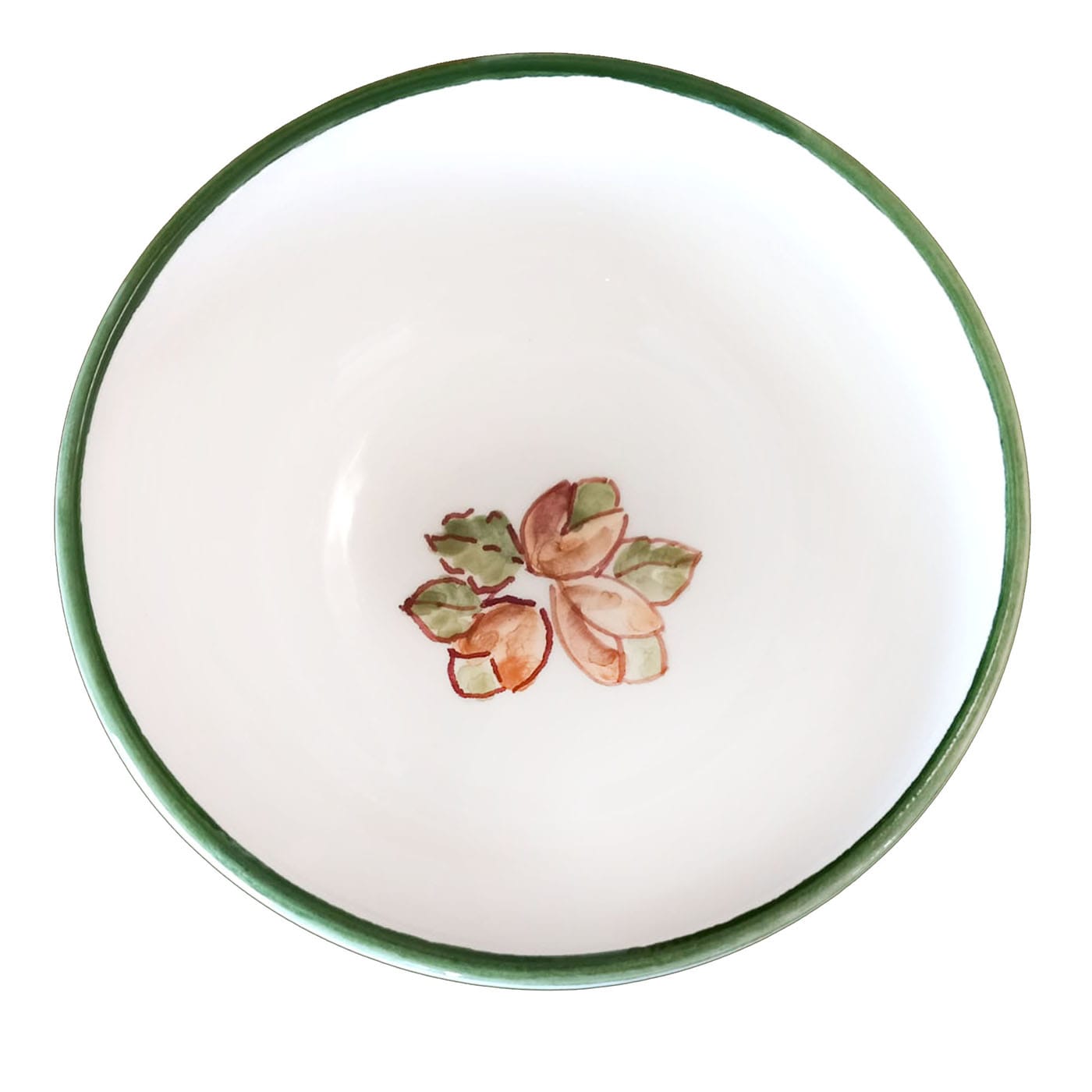 Set di 6 coppette da gelato in ceramica al pistacchio