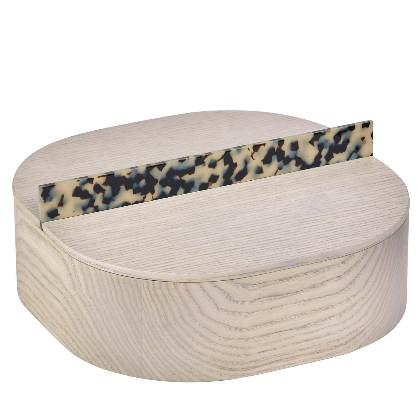 Scatola quadrata arrotondata di tartaruga Dama #1