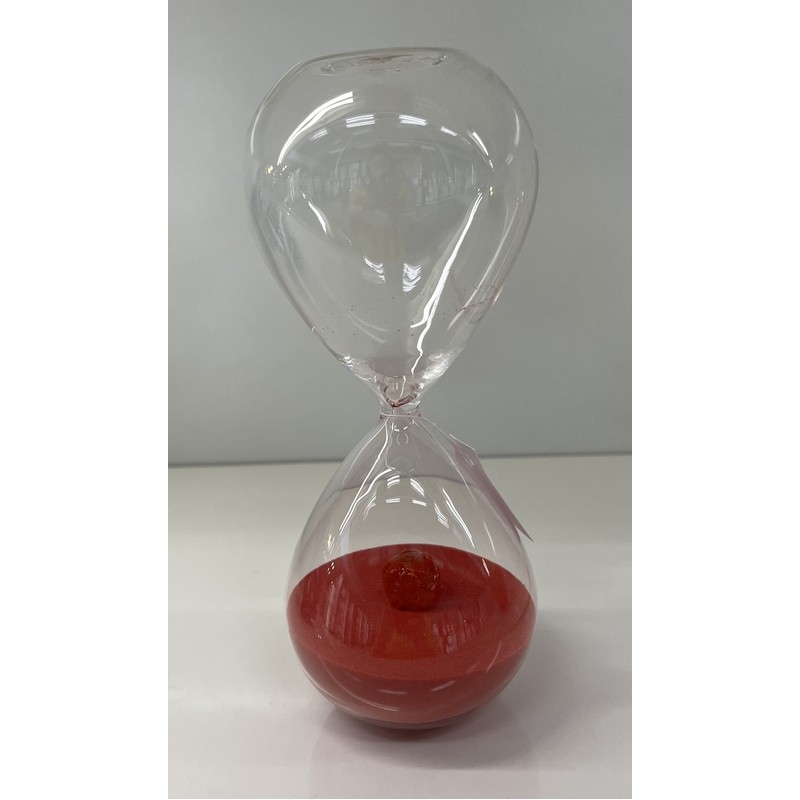 IL NODO DELL'AMORE CLESSIDRA ROSSA 20 CM. ONLYLUX