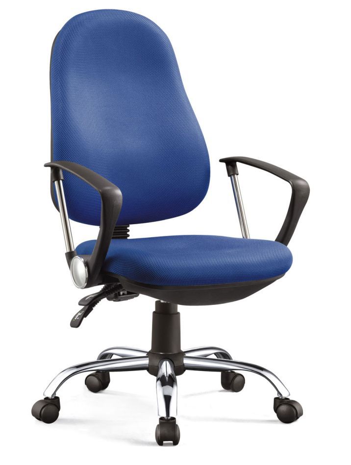 Sedia girevole Tamest 28, colore: blu - Dimensioni: 100 - 110 x 60 x 60 cm (A x L x P)