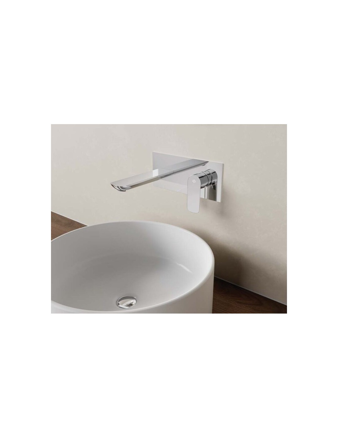 Io Rubinetteria by GME - Cassio miscelatore lavabo a parete - 3048