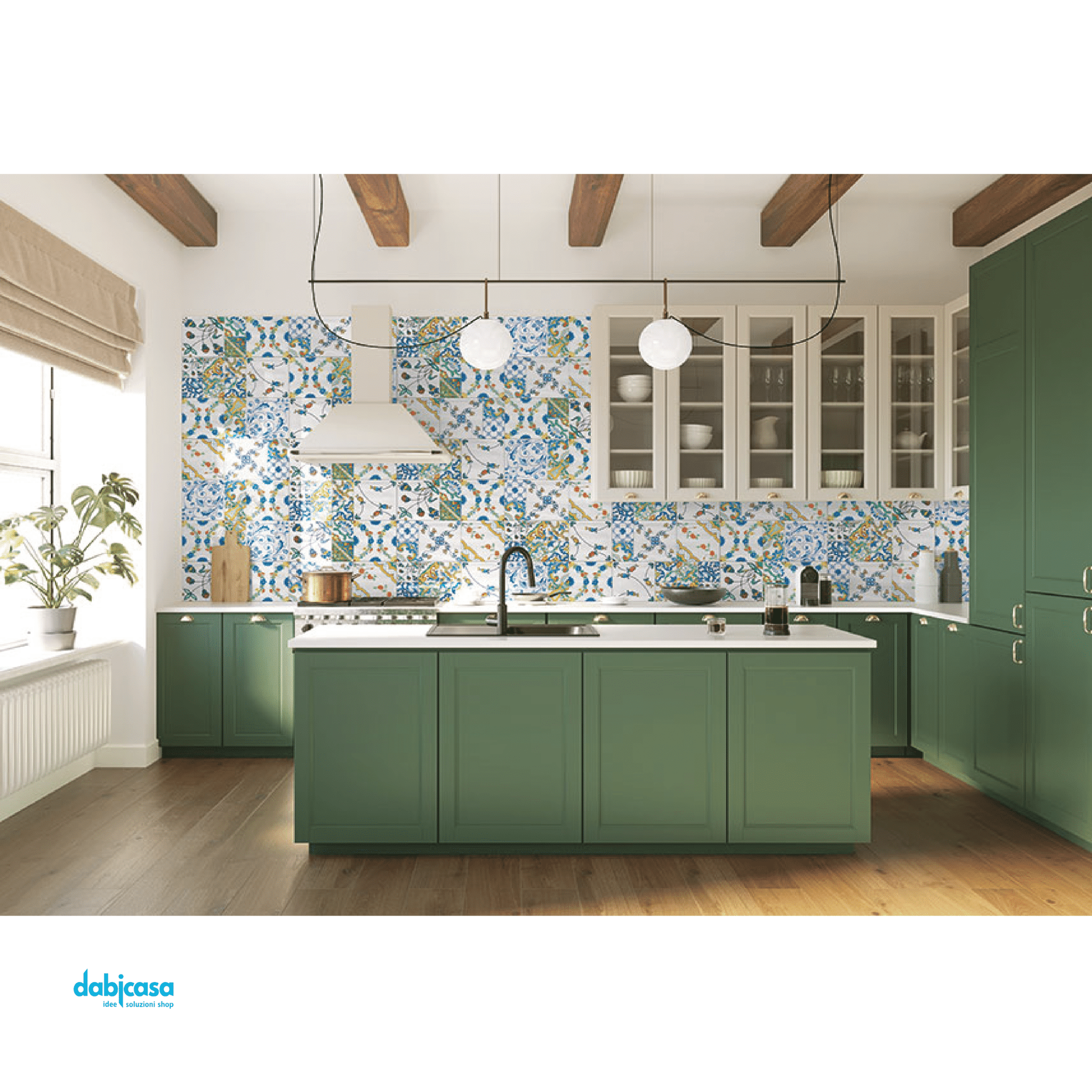 Italian Design "Pastel" Decoro Vietri Rett.20x50