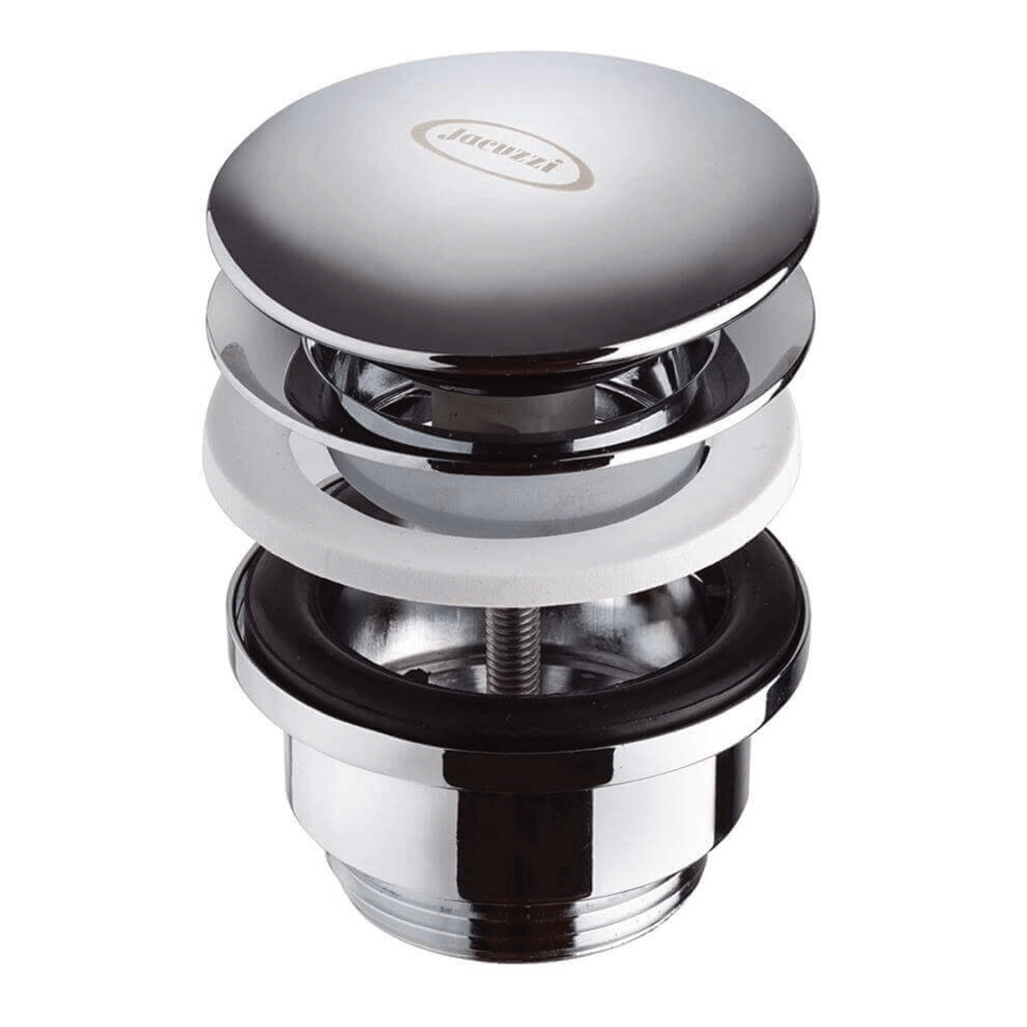 Piletta Click-Clack Jacuzzi Rubinetteria Cromo Lucido