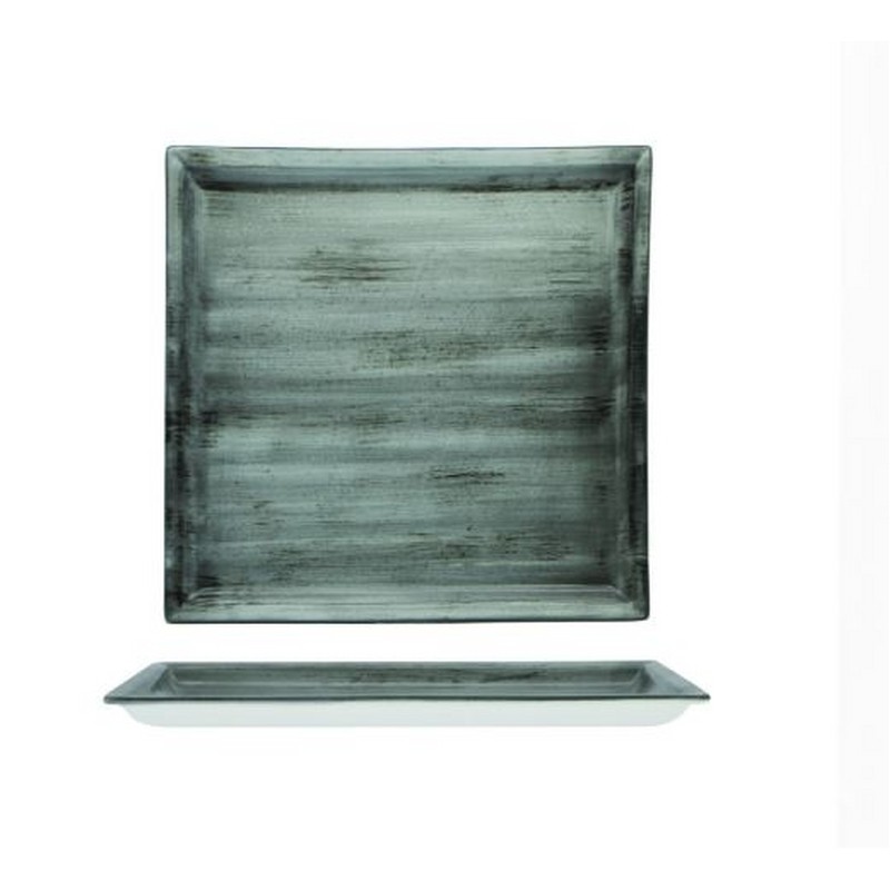 JUSTCOLOR GREY PIATTO QUADRATO 29 CM. HORECA