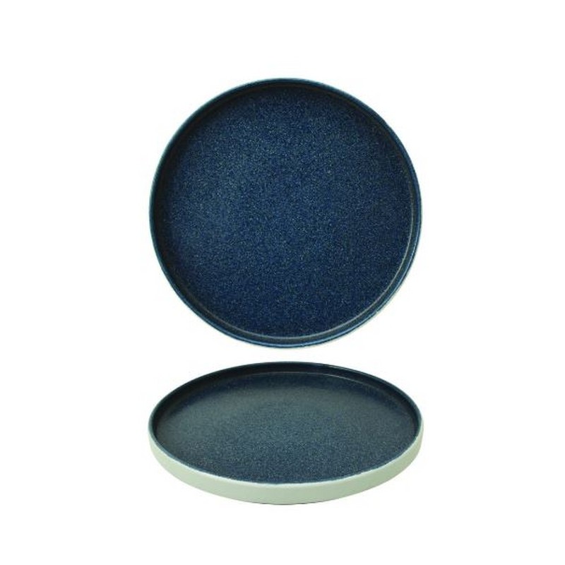 KADEN FORIO PIATTO PIANO IMPILABILE 20 CM. BLU HORECA