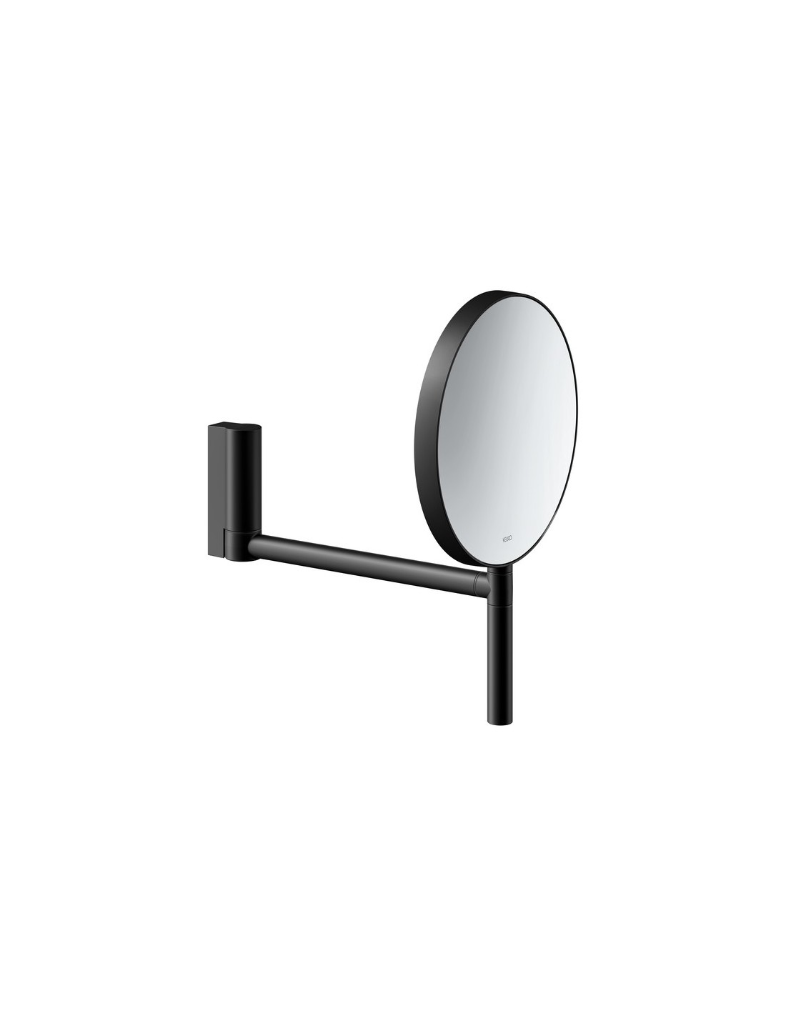 Keuco - PLAN Specchio ingranditore regolabile finitura nero matt - 17649