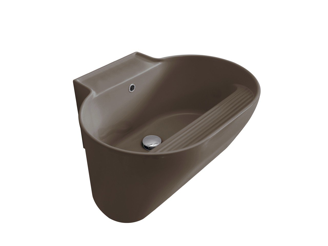 Lavabo Lavanderia Tino 60X50Xh30 con Strofinatoio Siena Matt-18094