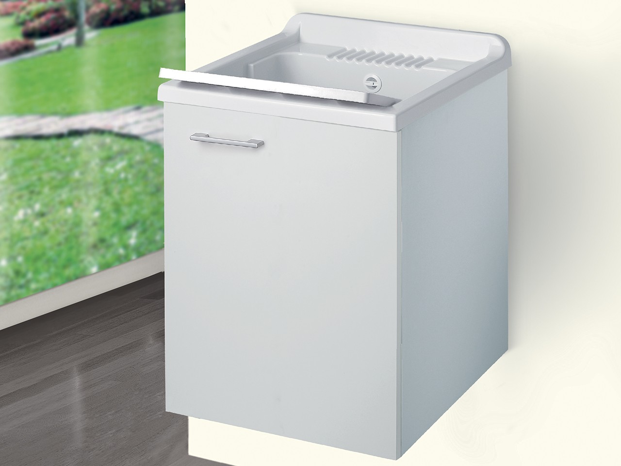 Lavatoio Cielo 45x50 Sospeso Bianco-67433