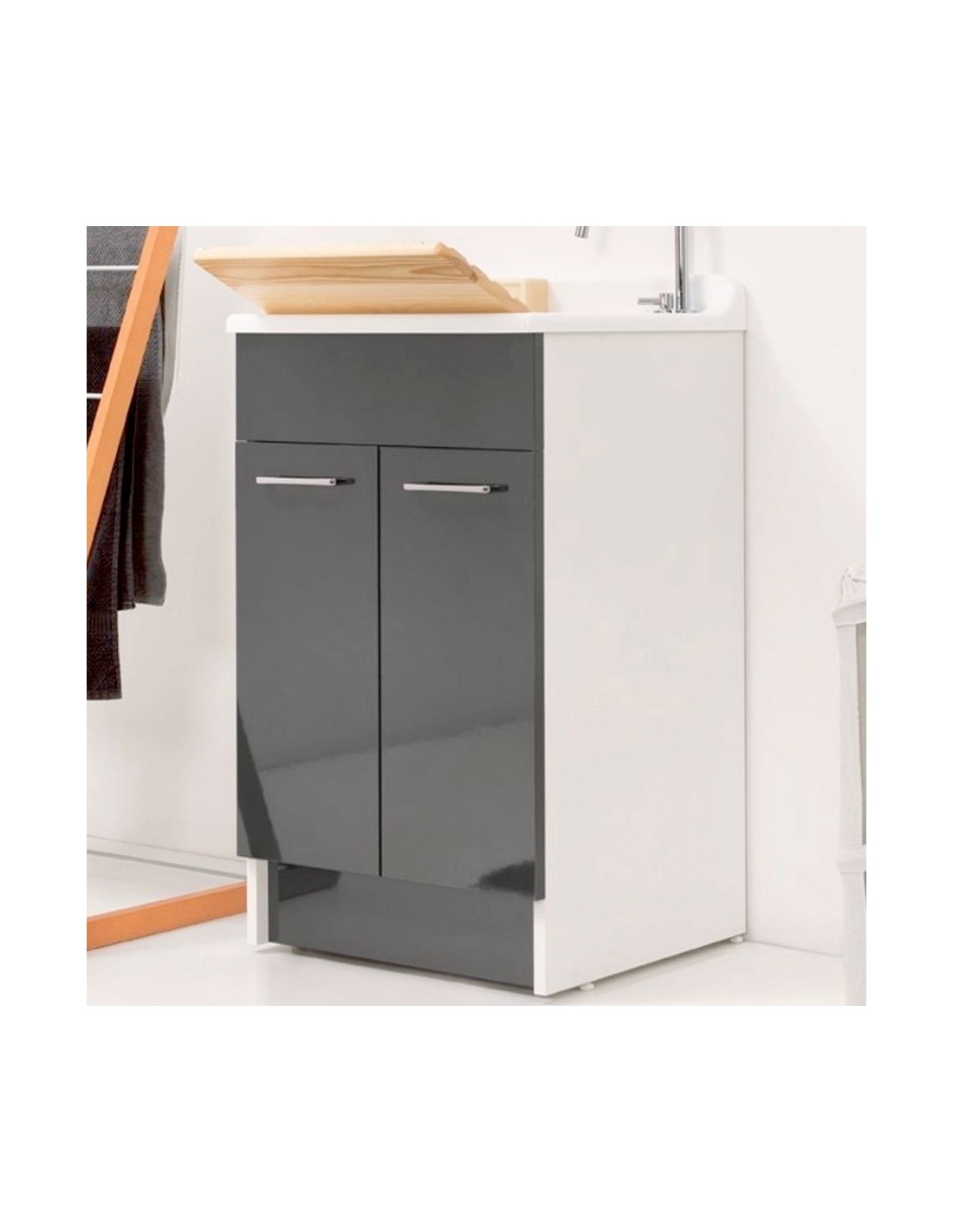 Lavatoio Colavene - Jollywash - Lavatoio Antracite 50x50 - 24140H