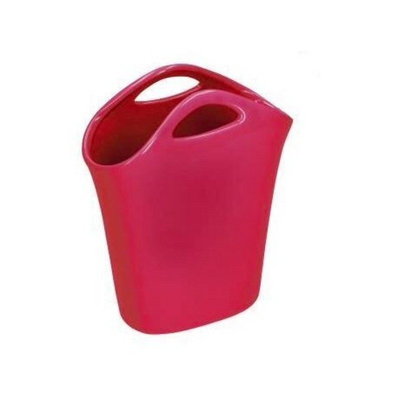 LEGRAZIOSE VASO BORSA CORALLO 19X8,5X23 CM. RITUALI DOMESTICI