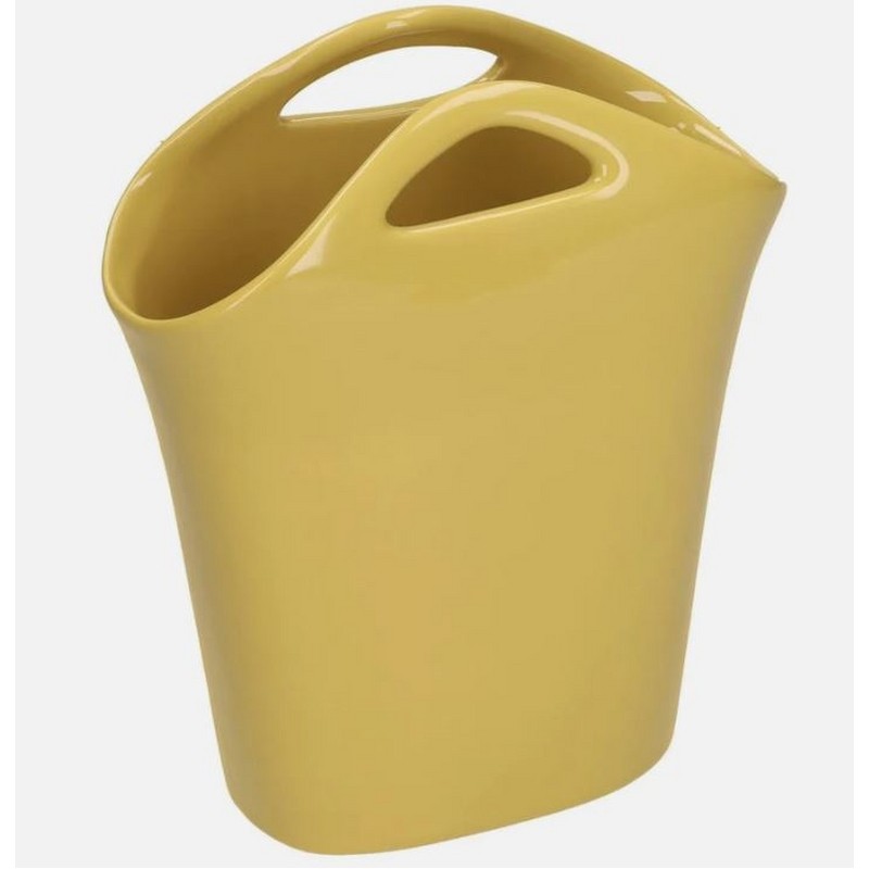 LEGRAZIOSE VASO BORSA VERDE ACIDO 19X8,5X23 CM. RITUALI DOMESTICI