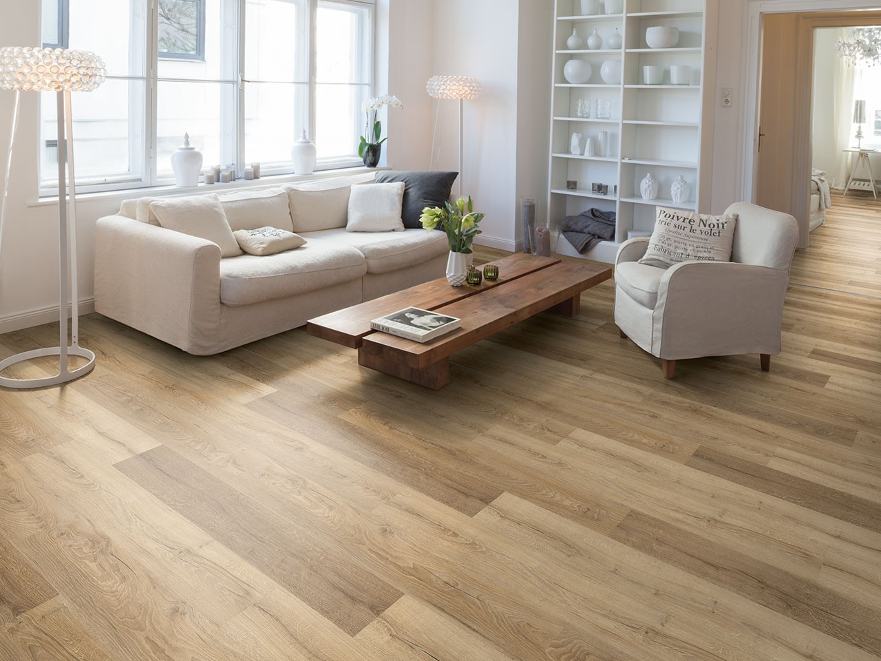 Pavimento Laminato Livingstone Effetto Rovere Naturale Ac4-66345