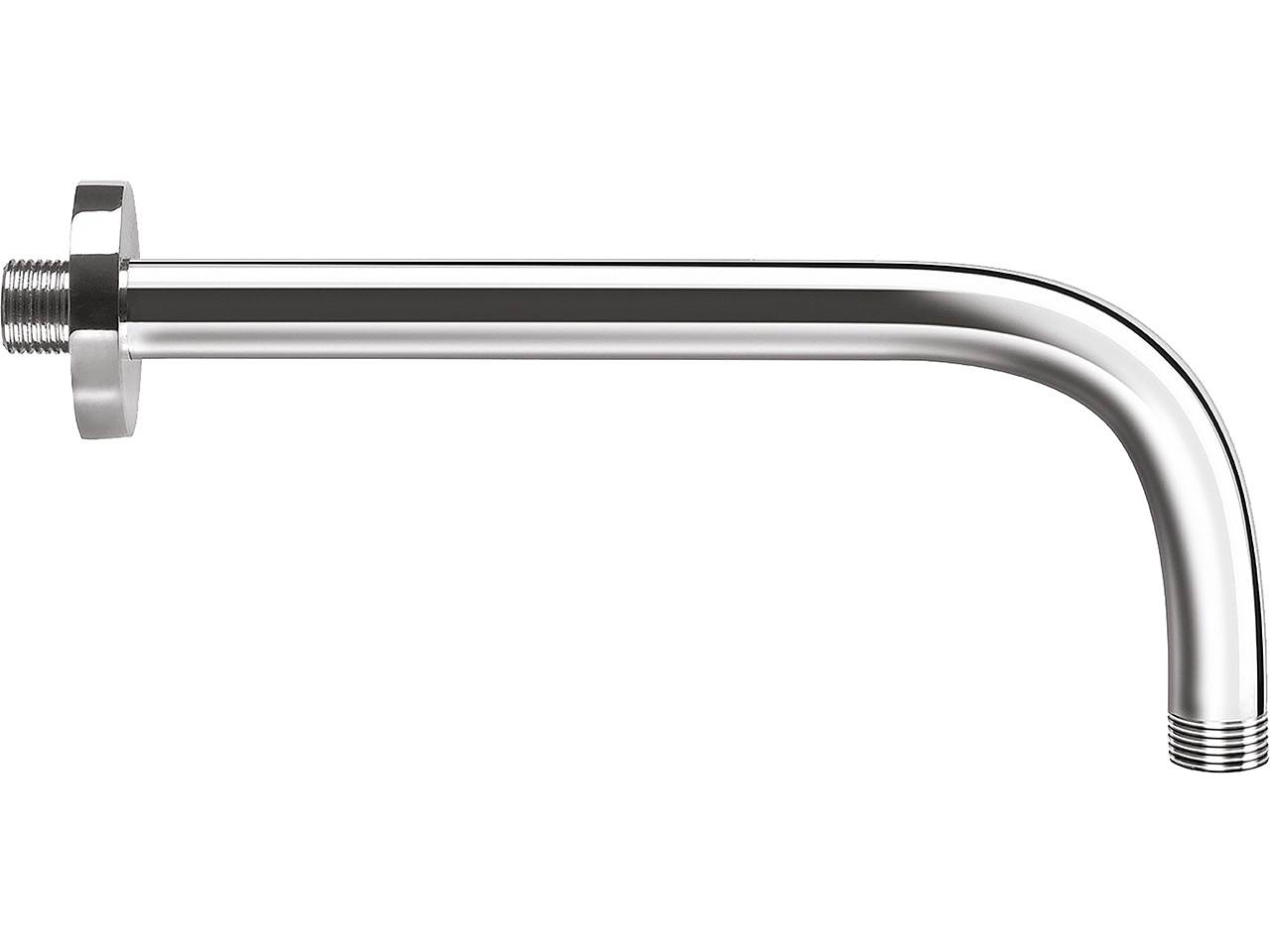 Braccio Doccia Low Tondo Inox cm 35-20936