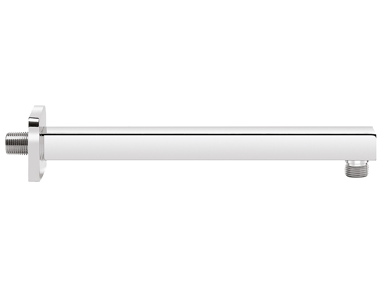 Braccio Doccia Low Quadrato Inox cm 40-20942