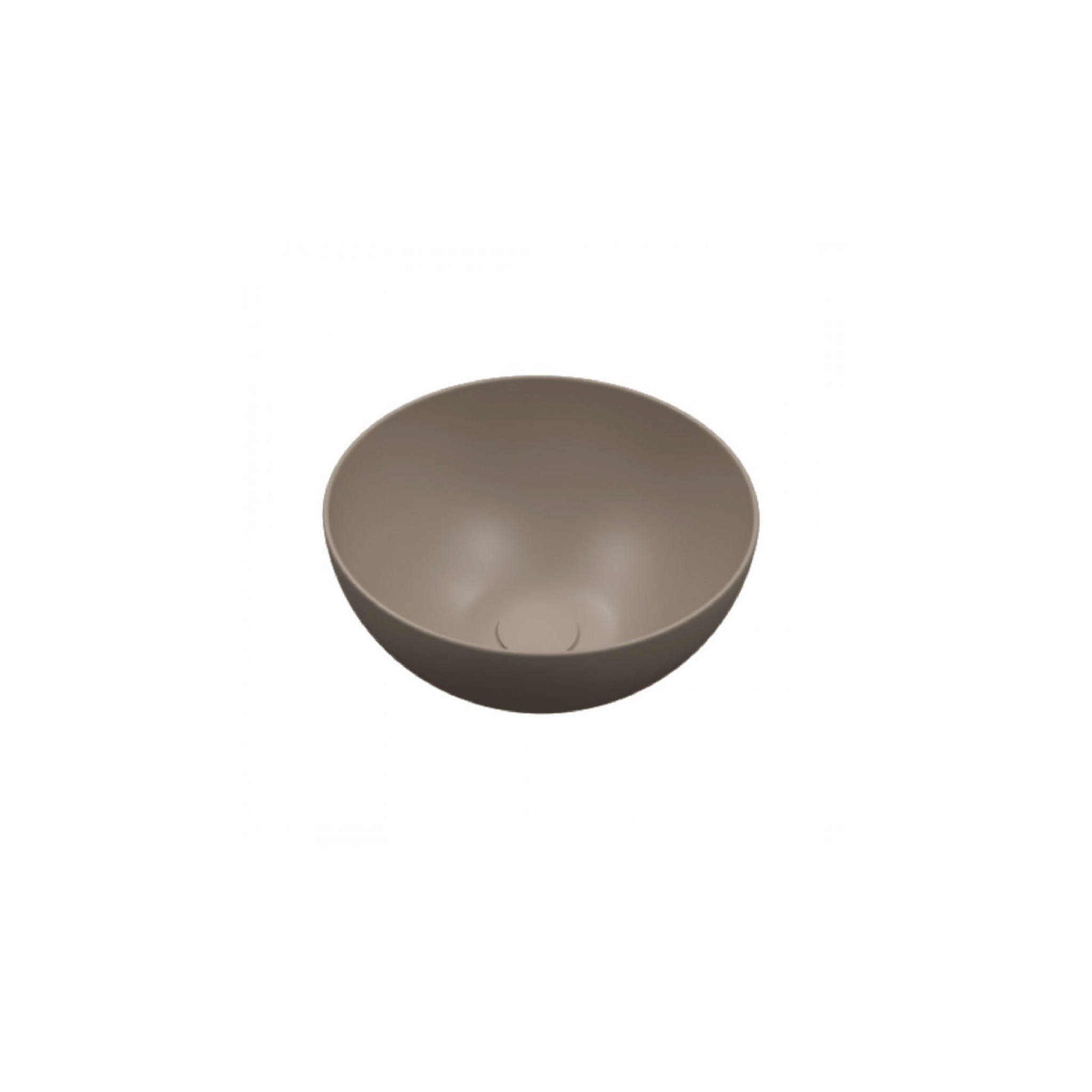 Lavabo D'Appoggio 40 Cm Lullaby "Meg" Sabbia Opaco