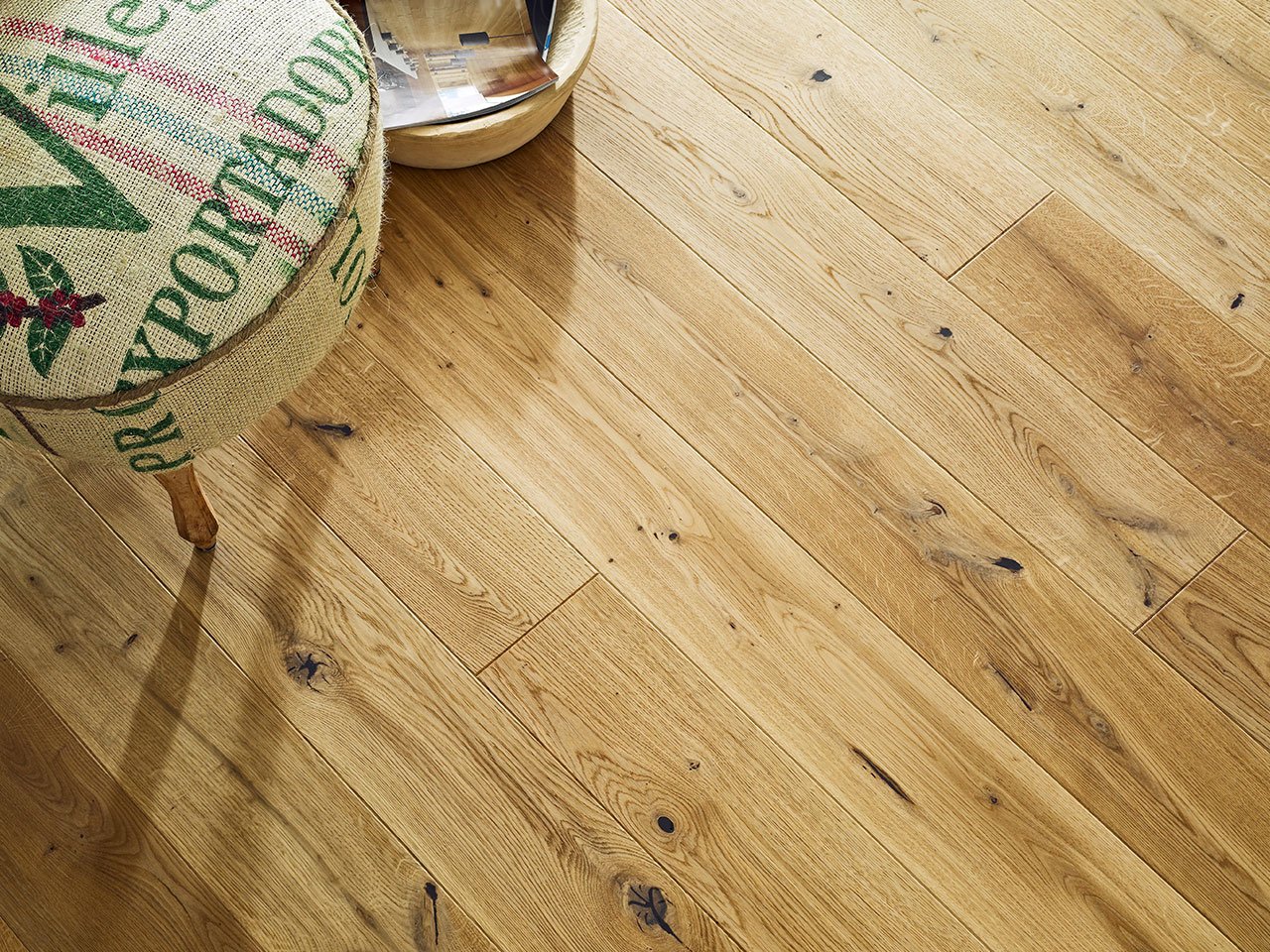 Plancia Parquet Rovere Rustico Verniciato Opaco - Oak Madeira-17536