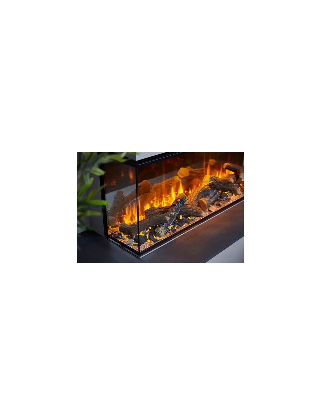 MaisonFire - Alisa 120 cm camino elettrico a led