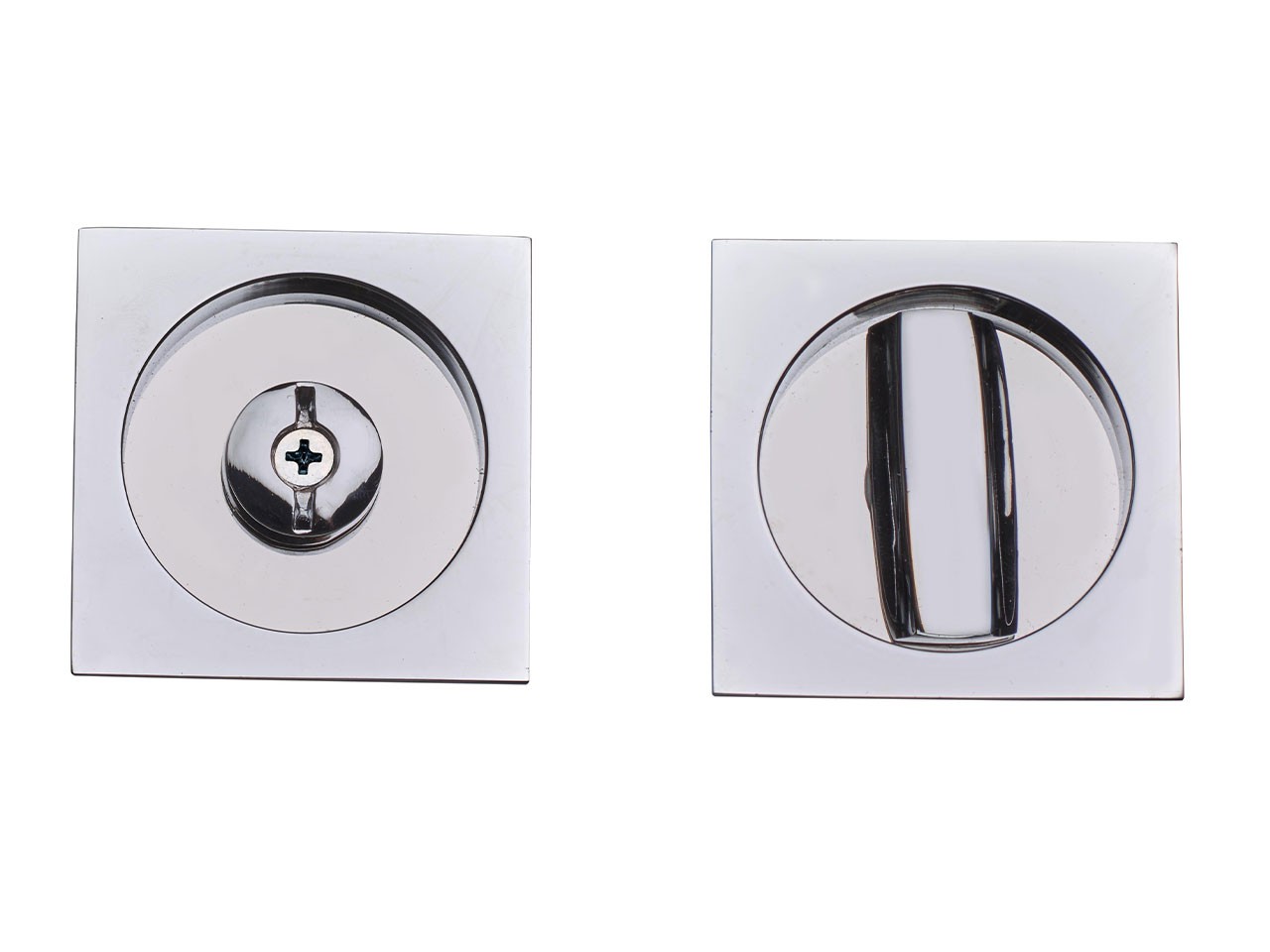 Maniglia Slide Square Cromo Lucido con Trascinatore-67603